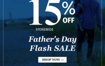 Father's Day Sale - 15% off!