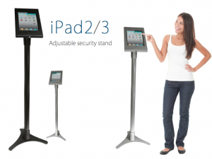 iPad Adjustable Security Stand