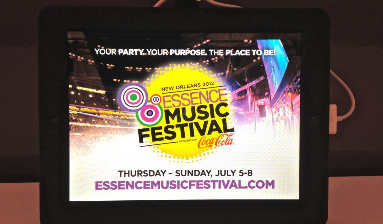 Maclocks iPad Enclosure at Essence Music Festival