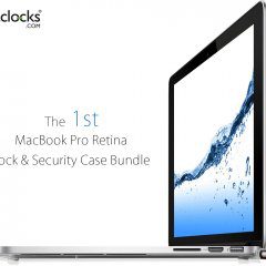 MacBook Pro Retina Lock & Case Bundle by Maclocks