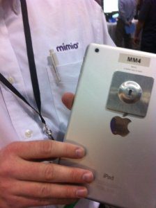 Mimio uses maclocks universal tablet lock ipad lock