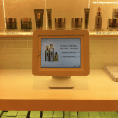 Maclocks Clinique iPad Enclosure iPad Kiosk