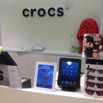 Maclocks iPad locks Crocs Touristpads