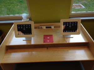 iPad Enclosure Kiosk - Rotates 360` and Swivels by Maclocks