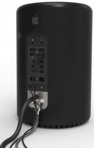 Mac Pro Lock with Cable Trap