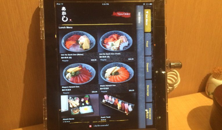 maclocks, lock, security, safe, restaurant, display, ipad, tablet, menu, digital menu, compulocks