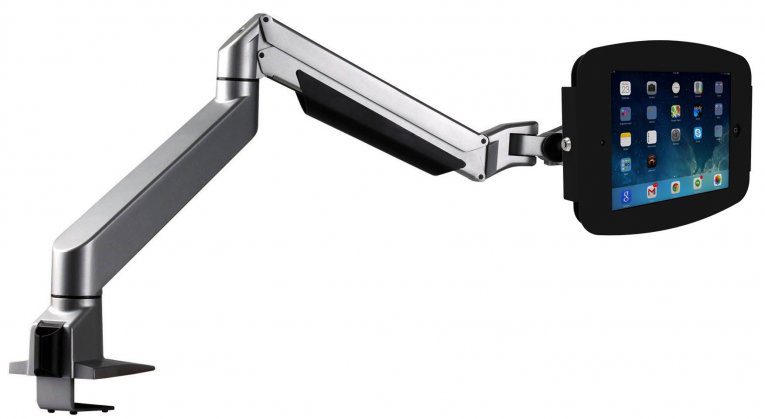 maclocks, reach, arm, articulating arm, ipad stand, ipad display, display solution, ipad kiosk