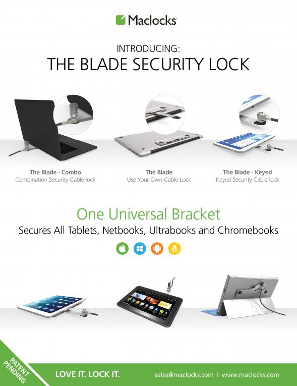 New Standard Set for Macbook Lock and Tablet Security 18