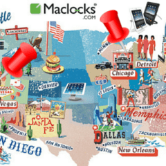 Maclocks Map of America