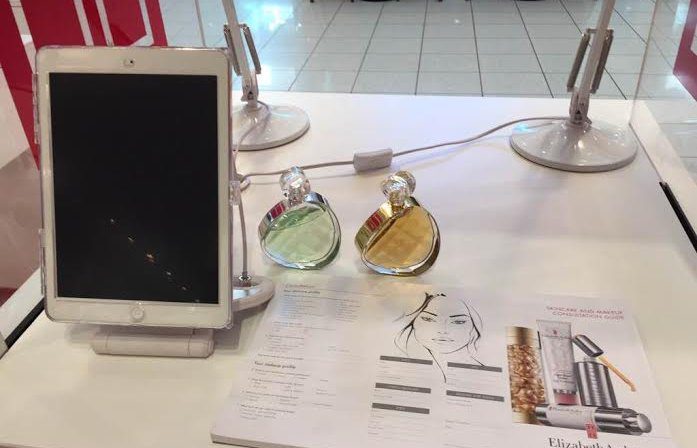 Elizabeth Arden Maclocks Display