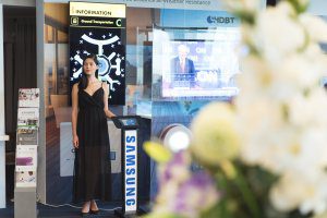 Compulocks Galaxy Stand at Samsung Event