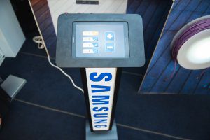 Compulocks Galaxy Stand at Samsung Event