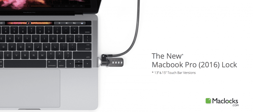 Maclocks New MacBook Pro with Touch Bar Lock