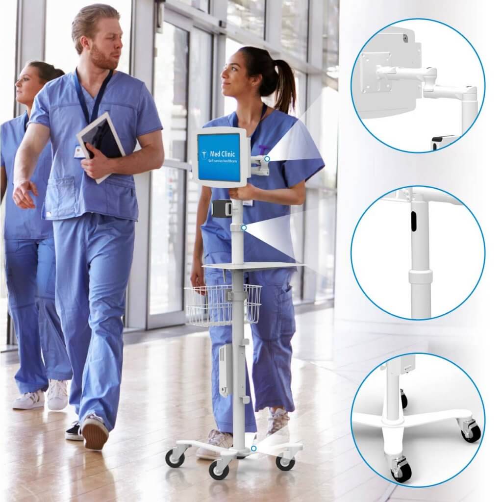 Maclocks Rolling Medical Carts for Healthcare facilities - Maclocks