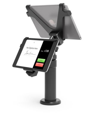iPad Adjustable POS Kiosk (Single / Dual Screen)