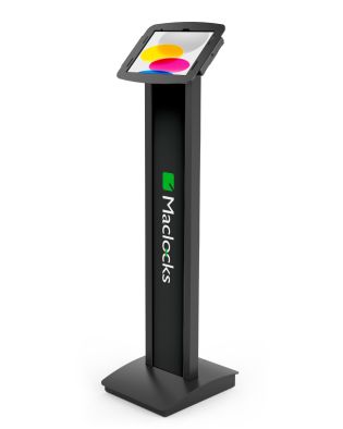 iPad Enclosure Brandable Floor Stand - Space BrandMe