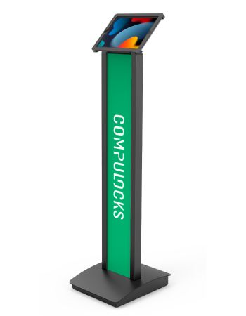 iPad POS Enclosure Brandable Floor Stand - Axis BrandMe