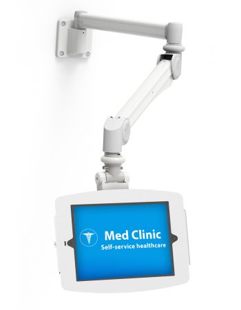 Medical Grade Extra Long Articulating Monitor Arm - Reach