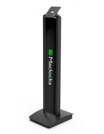 Brandable VESA Mount Security Floor Stand - Tiltable display Floor Stand