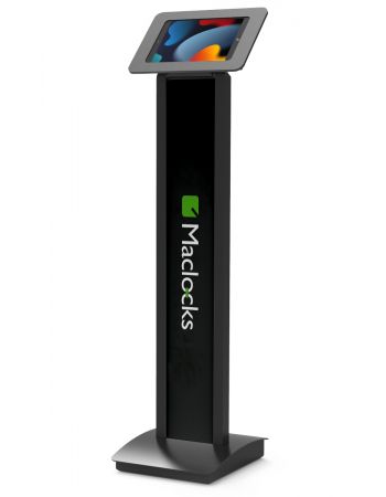iPad 10.2" Enclosure Brandable Floor Stand - Rokku BrandMe