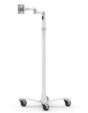 Medical Rolling Cart for VESA Mounts - Rise Freedom Extended