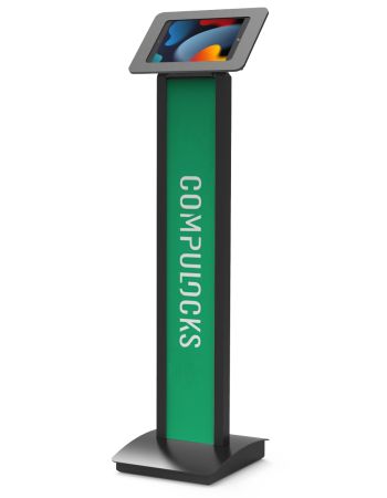 iPad 10.2" Enclosure Brandable Floor Stand - Rokku BrandMe