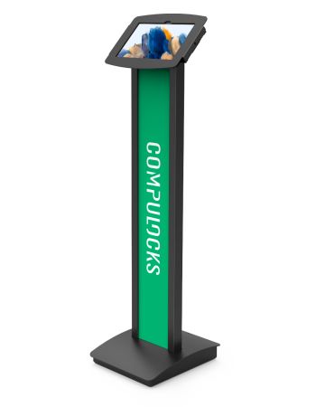 Galaxy Tab Enclosure Brandable Floor Stand - Space BrandMe