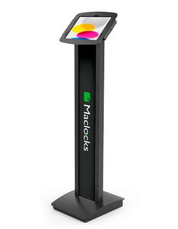 iPad Enclosure Brandable Floor Stand - Space BrandMe