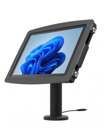 Surface Pro/Go Enclosure Tilting Kiosk - Space Rise