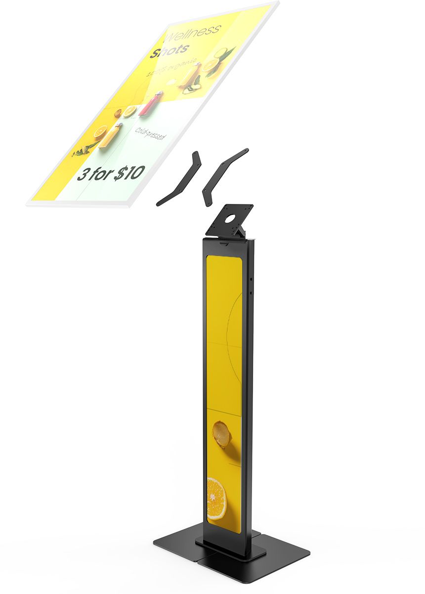 VESA Floor Stand for the Samsung E-Paper Smart Signage