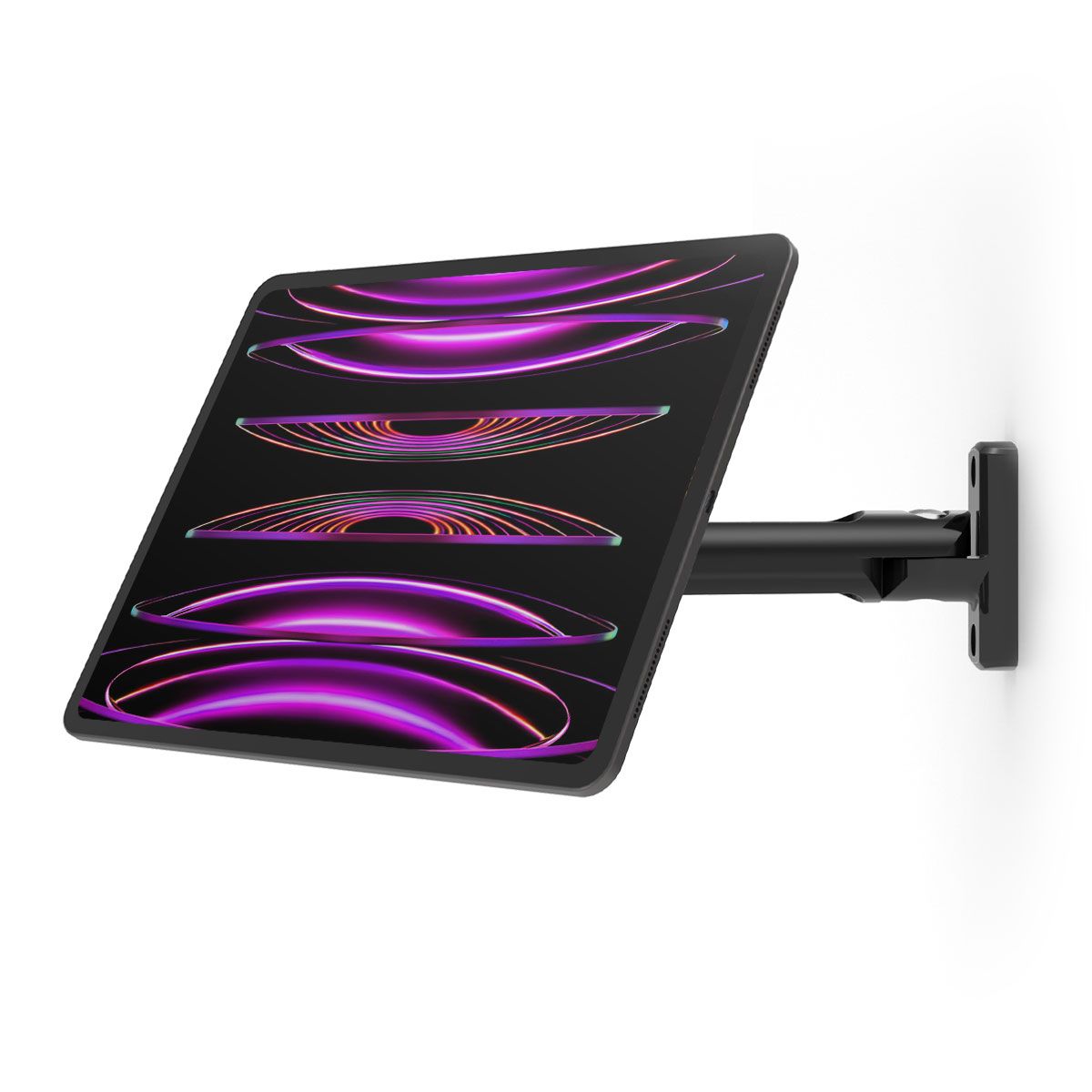 Swing Arm Wall Mount with Invisible Universal Tablet Mount