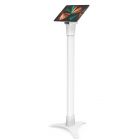 Portable floor stand with Invisible Universal Tablet Mount