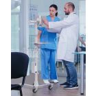 Rise Freedom Extended Surface Pro / Go - Articulating Arm Rolling Cart
