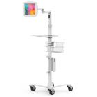 Rise Freedom Extended - Galaxy Articulating Arm Rolling Cart