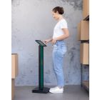 iPad 10.9" 10th Gen Swell Enclosure Brandable Floor Stand Black - Swell BrandMe