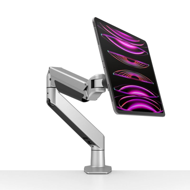 Articulating Arm with Invisible Universal Tablet Mount