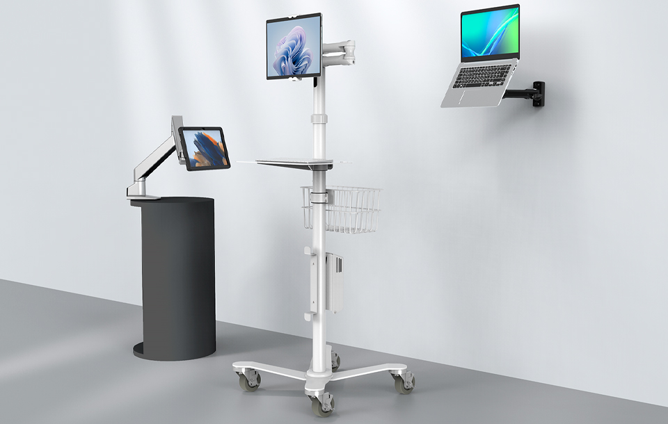 Rolling Carts, Laptop Stands and Ergonomic Solutions