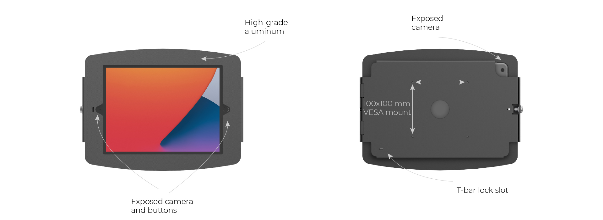 Space iPad Enclosure