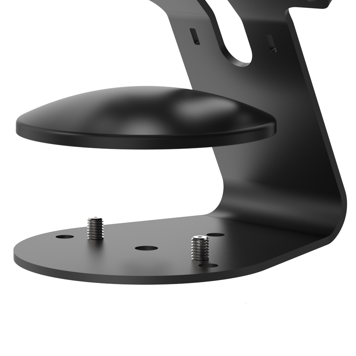 3-screws mounting pattern (mounting screws not provided)