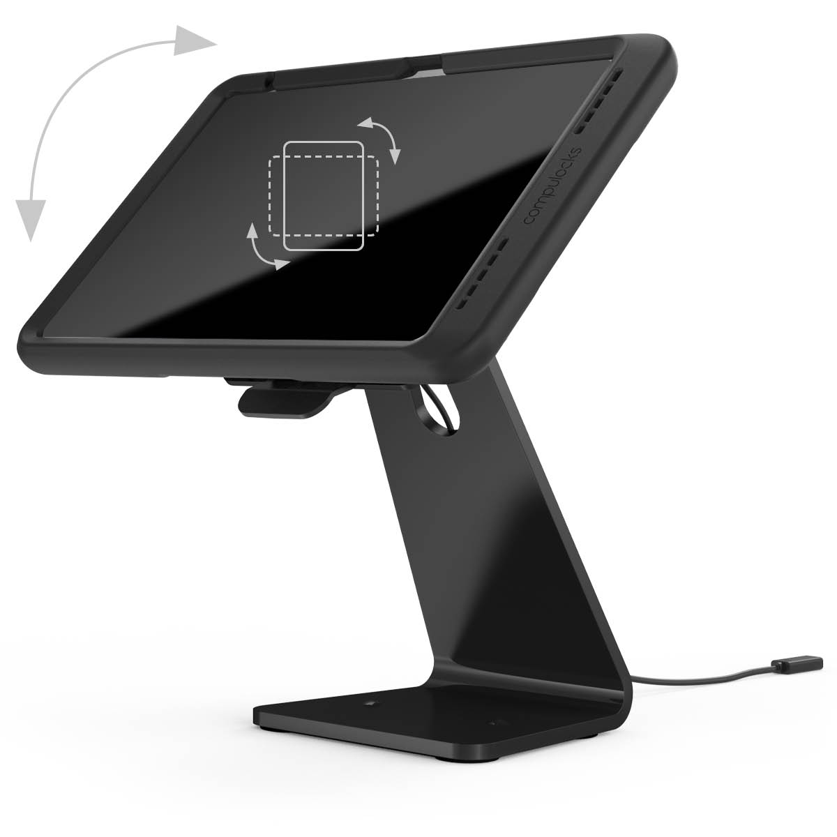 Buy 10th Gen Maclocks iPad Enclosure Rotating Counter Stand Online
