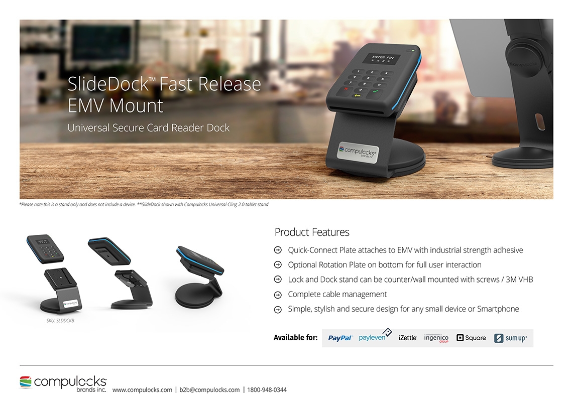 SlideDock EMV Stand