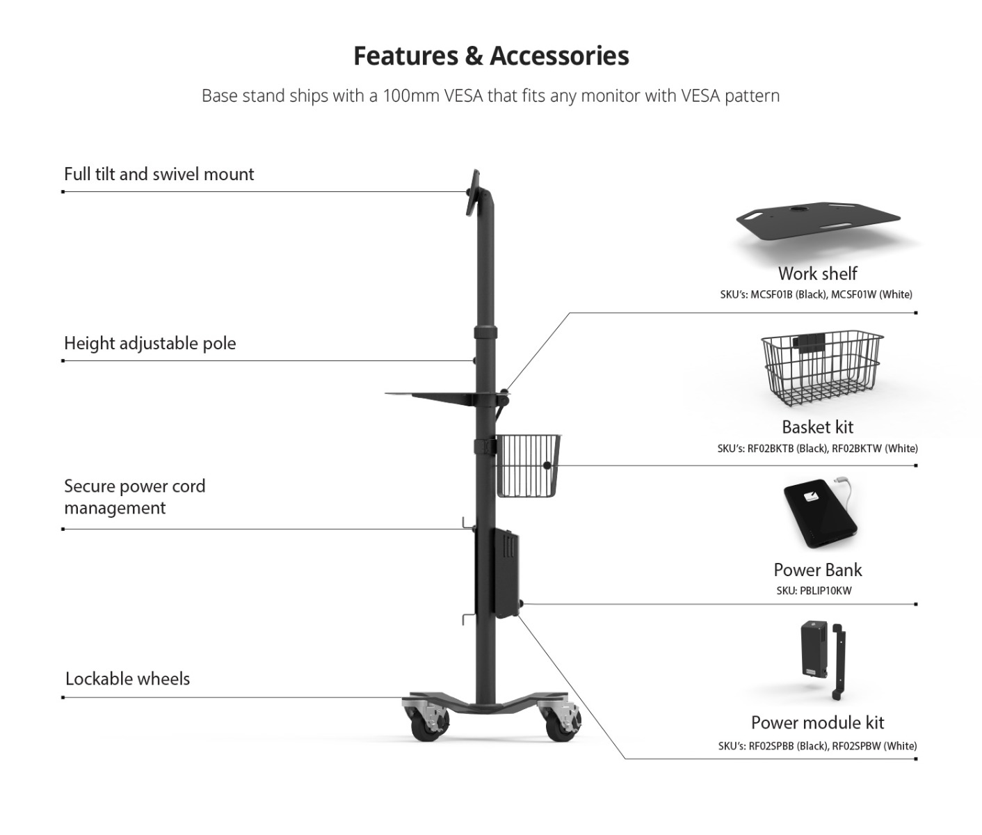 iPad Medical Rolling Kiosk Rise Freedom Maclocks